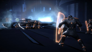 Illustration for article titled Why So Blue, Tron: Evolution?
